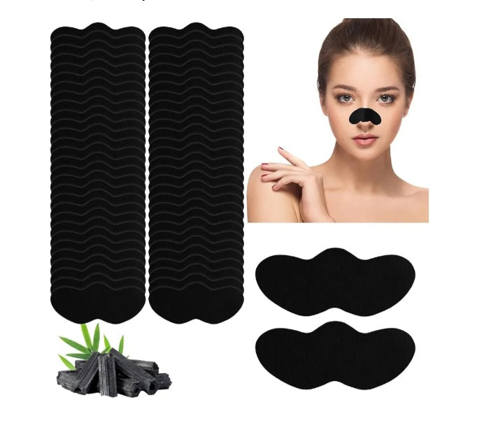 80pcs Charcoal, Blackhead Nose Pore Strips