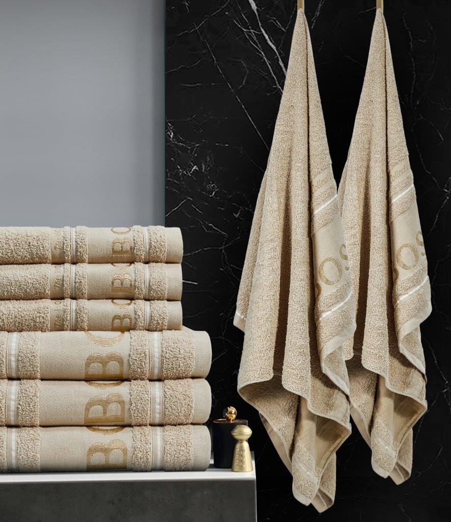 The Boss Collection 3 Piece Towel Set 90x150cm XL Bath Sheet in 7 Colours RRP £49