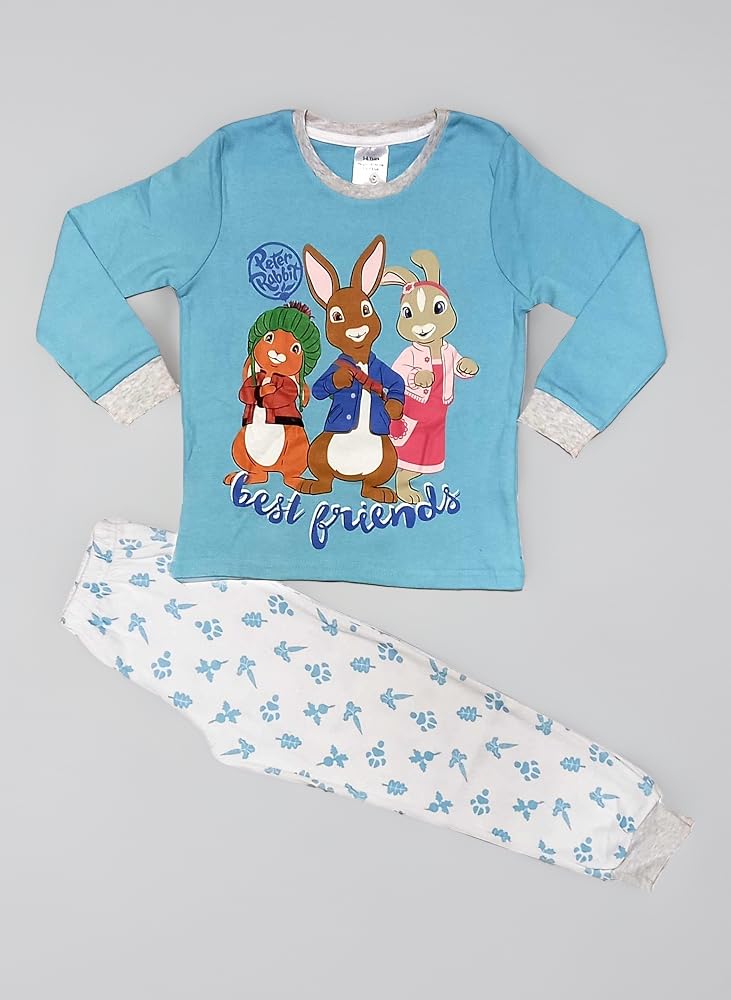 Peter Rabbit Children's Pyjamas Sizes 3-4 & 5-6 Years