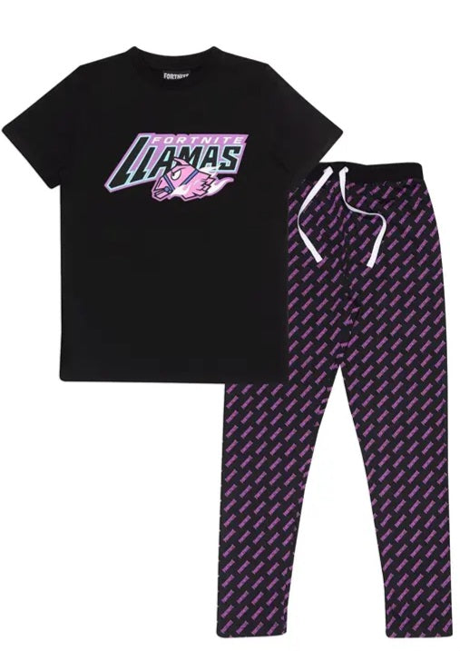 Fortnite Llamas Children's Pyjamas Sizes 9-10 & 12-13 Years