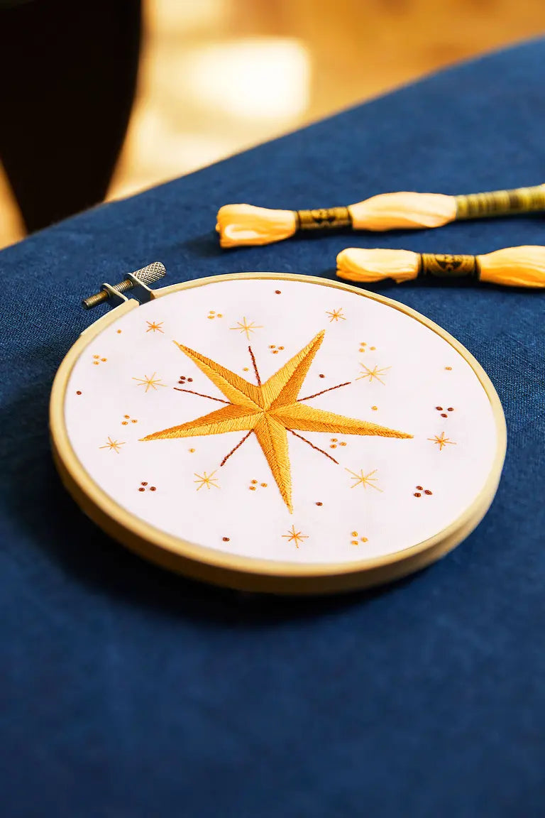 Starlight & Stars Embroidery Kit