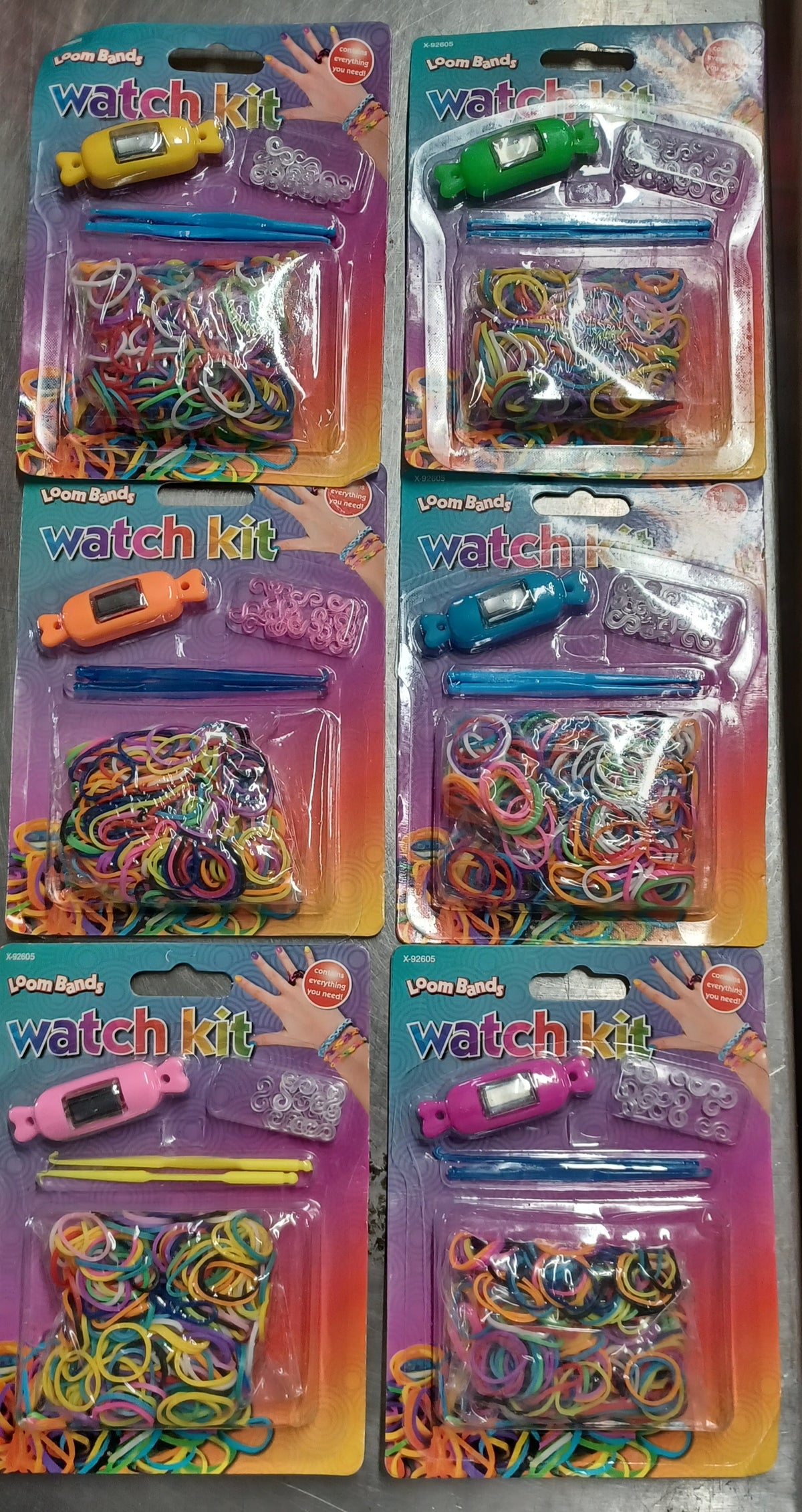 Loom Bands Watch Kit (Random Colour Provided)
