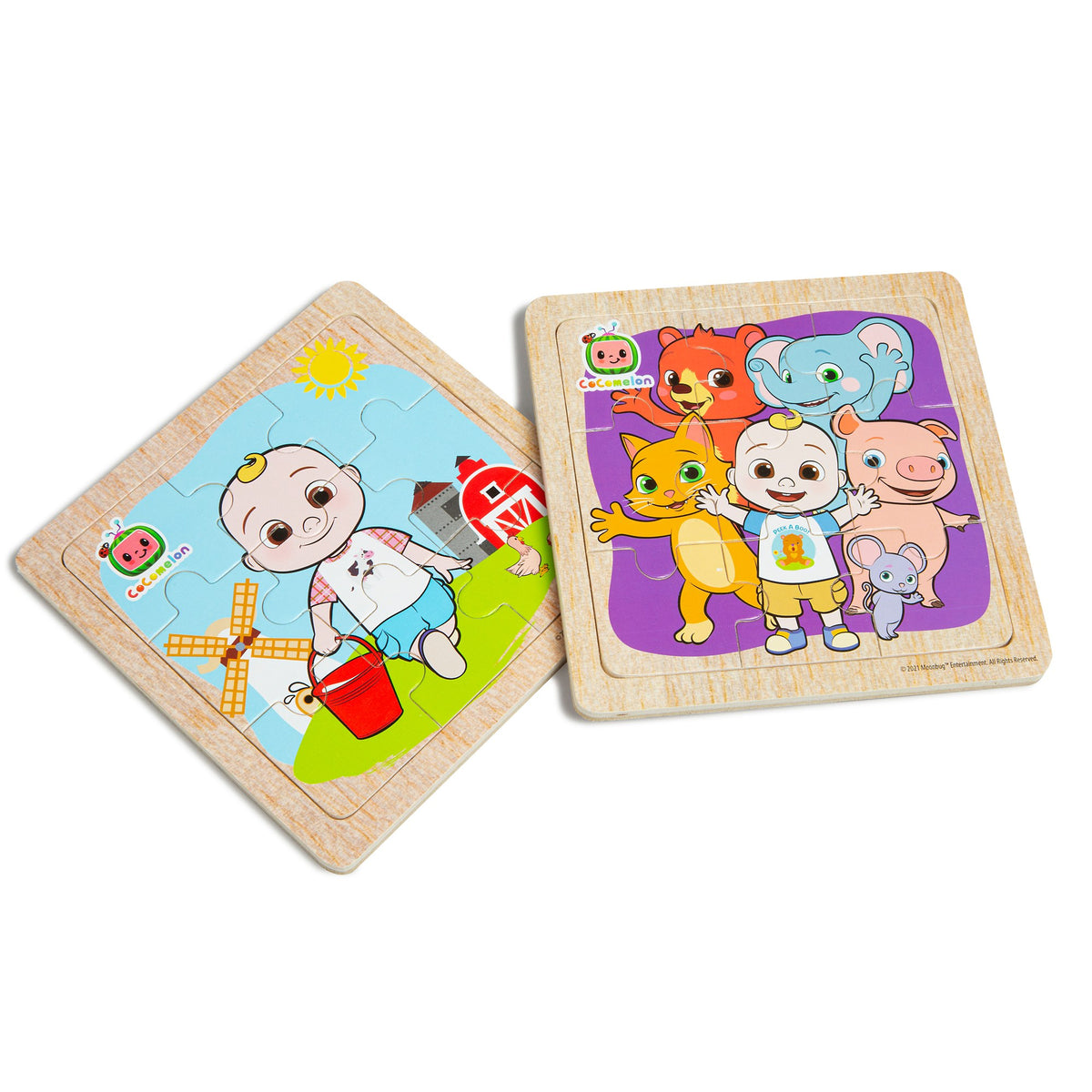 Cocomelon Wooden Puzzle Random Design Provided)
