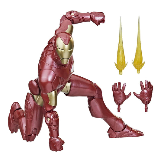 Hasbro Marvel Legends Series Iron Man Extremis Marvel Classic Comic Marvel Legends Action Figure,15 cm,Multicolor,6 inch