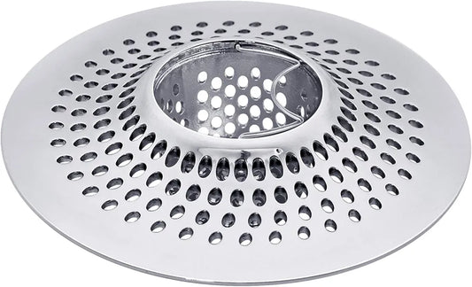 LEKEYE Drain Hair Catcher Bathtub Shower Drain Hair Trap Strainer Stainless Steel Drain Protector