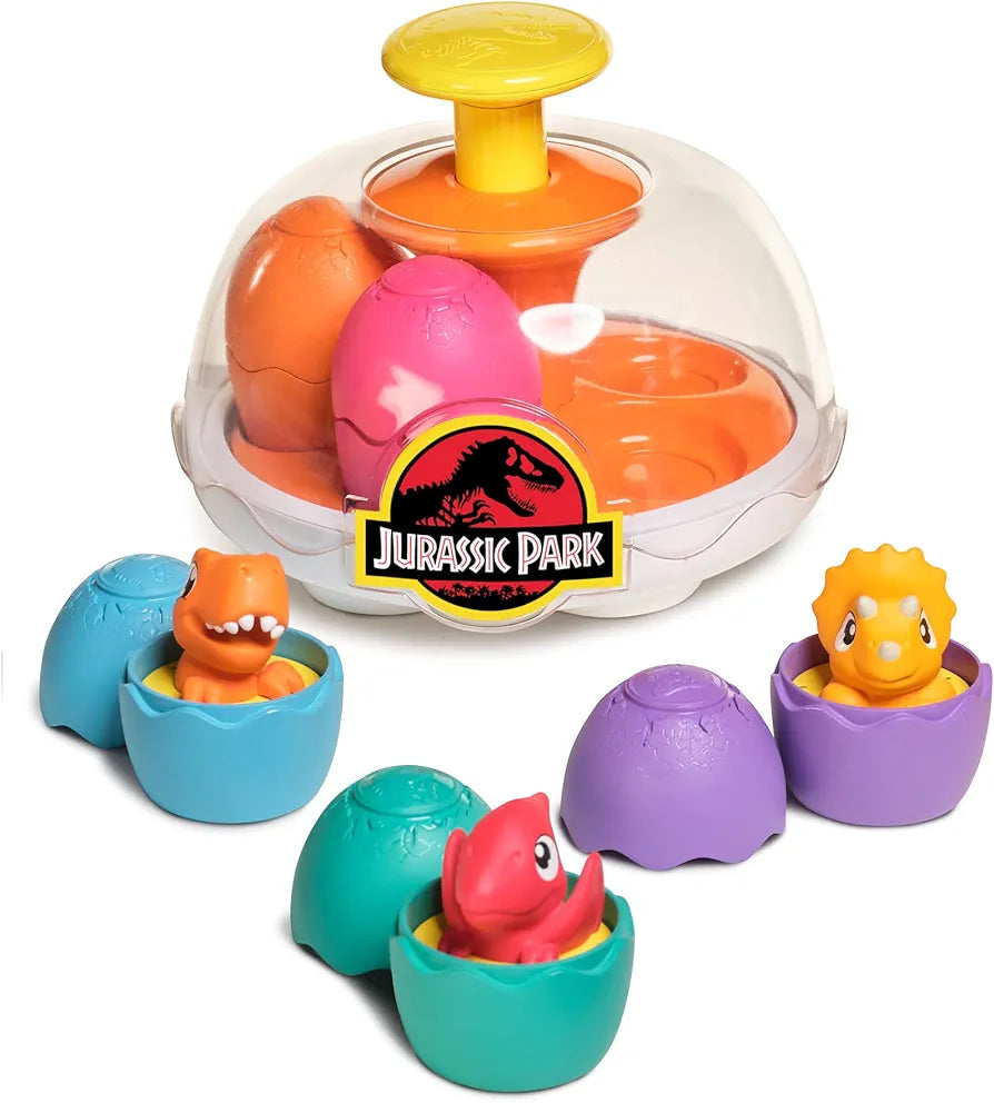 Tomy Spin & Hatch Dino Eggs, Dinosaur Children, Jurassic World