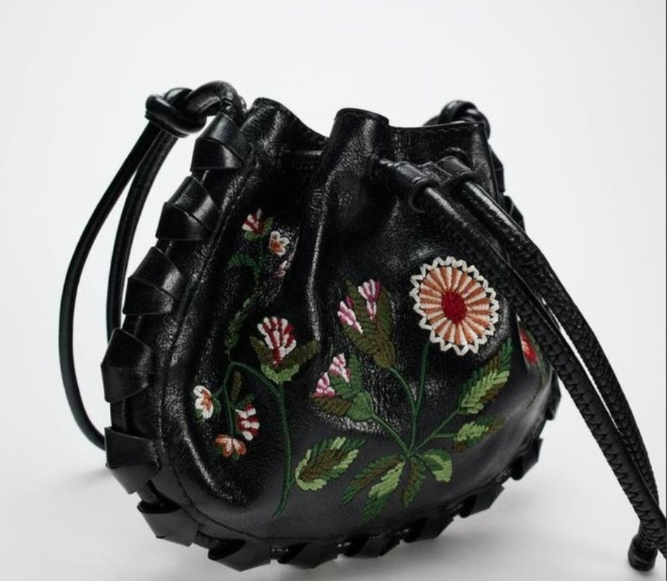 Zara 100% Leather Mini Bag