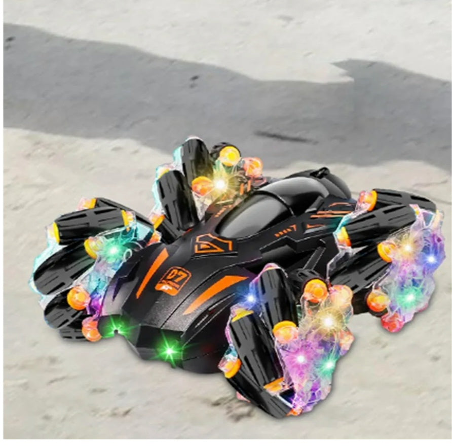 Super Power RC Car for Kids Remote Control Car LED Lighting 360degree Stunt Spin