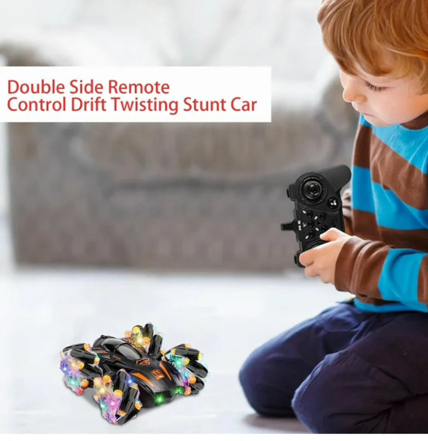 Super Power RC Car for Kids Remote Control Car LED Lighting 360degree Stunt Spin