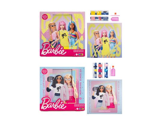 Barbie Gem Art Canvas 2 Assorted