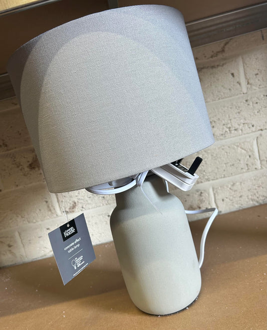 George Home Concrete Effect Table Lamp