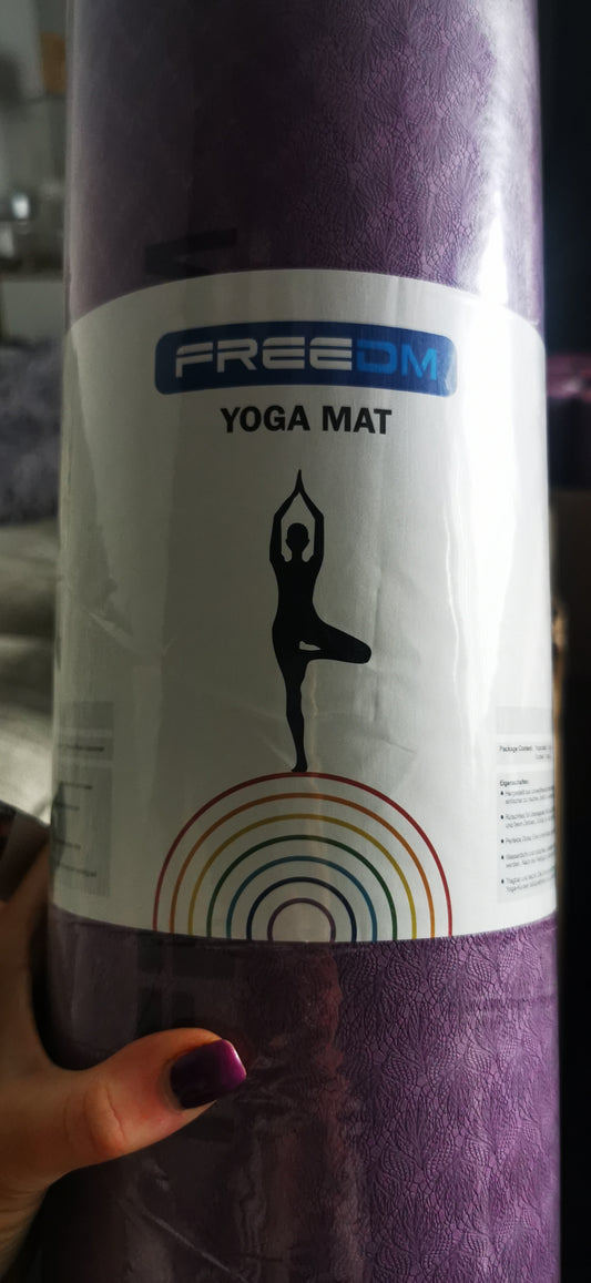 Yoga Mat Purple or Grey