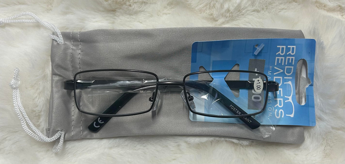 Foster Grant Magnivision Reading Glasses +1.00
