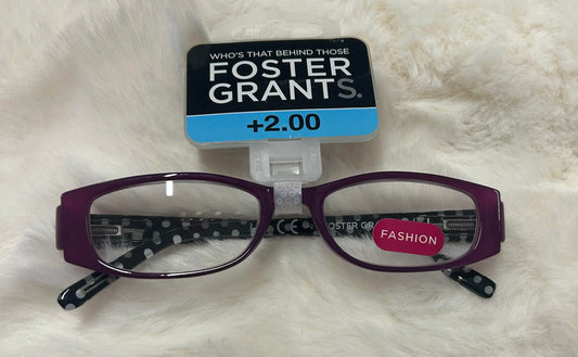 Foster Grant Reading Glasses +2.00