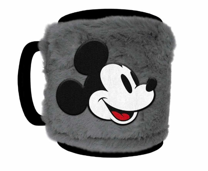 Micky Mouse Fuzzy Mug With Removable Cosy Covering