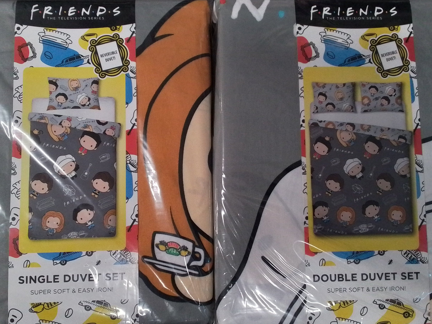 Friends Duvet Set Single or Double (Reversible)