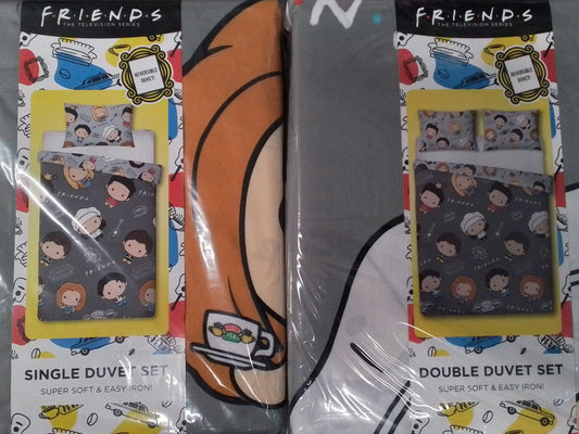 Friends Duvet Set Single or Double (Reversible)