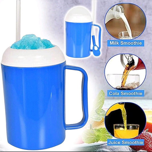 Slushy Maker Cup Double Layer Reusable Slush Smoothie Ice Magic Cocktail Frozen