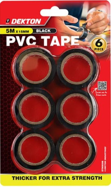 6 Piece PVC Tape