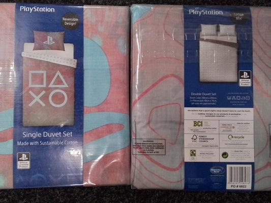 Playstation Duvet Set Single or Double (Reversible)