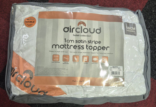 Air Cloud Double Size 10cm Mattress Topper