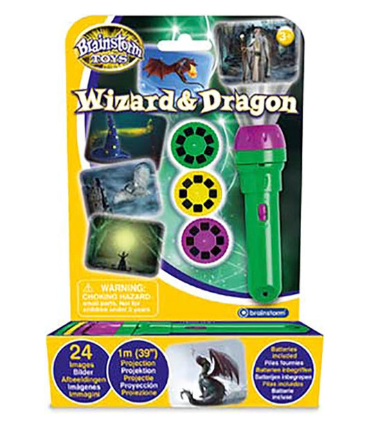 Brainstorm Toys Toys Wizard & Dragon Torch & Projector