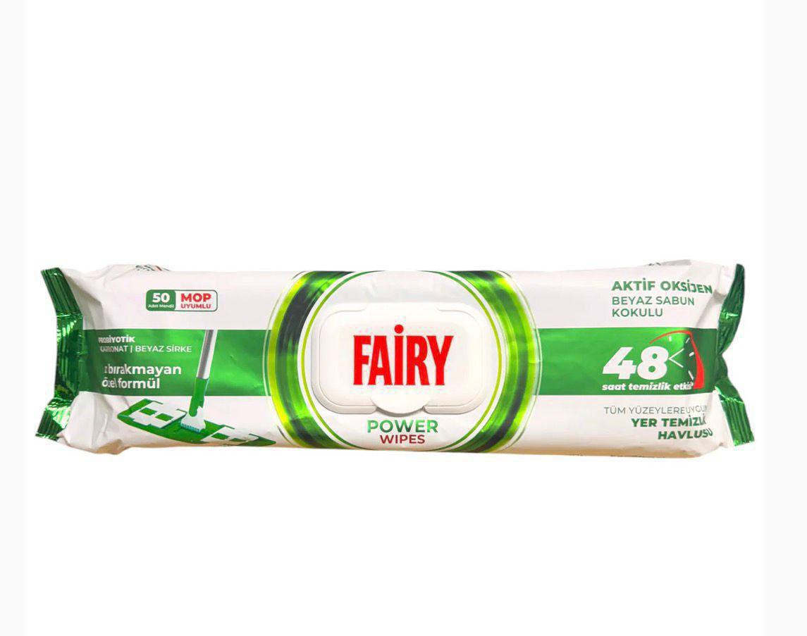 Fairy Power Floor Wipes 50 Pack 4 scents