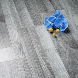 FunStick 90×15CM Grey Floor Tiles Self Adhesive Floor Planks Peel and Stick Vinyl Floor Tiles Wood Effect Grey Kitchen Tile Floor Stickers Waterproof Bathroom Floor Tiles Wood Planks Stripes 17 Pcs
