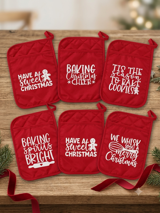 Christmas Oven Glove