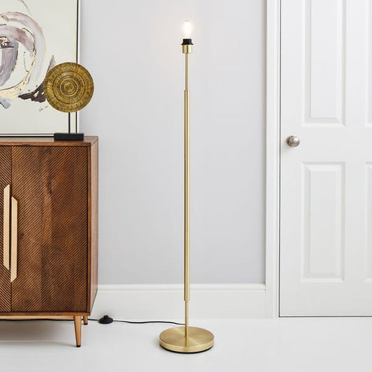 Clara Metal Floor Lamp Base Dunelm