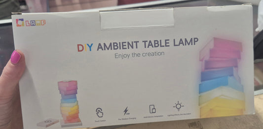 DIY Colour Changing Ambient Table Lamp with Phone Charger
