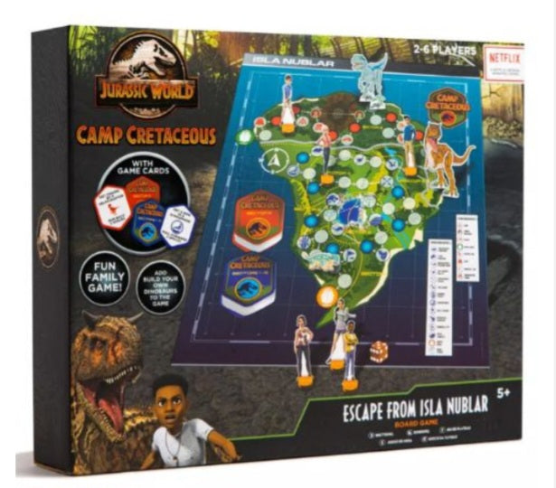 Jurassic World Camp Cretaceous, Escape From Isla Nublar Board Game