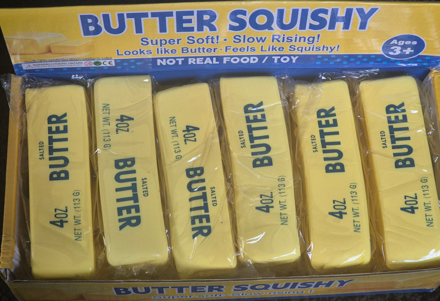 Small Butter Squishy Yellow