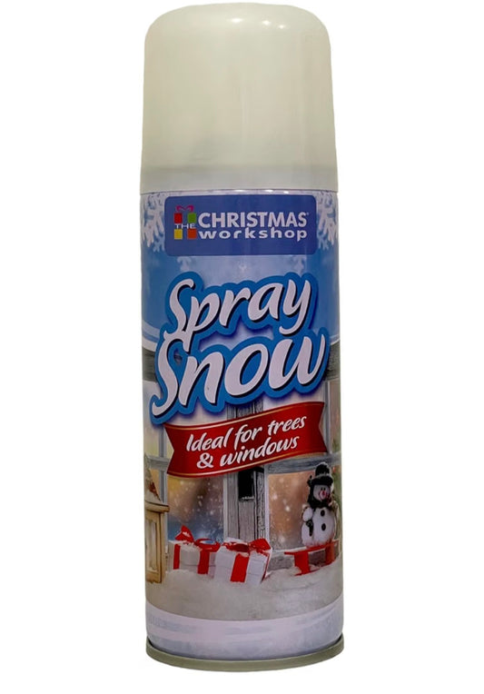 Artificial Snow Spray Ideal For Decorating Christmas Trees, Windows, Glasses
