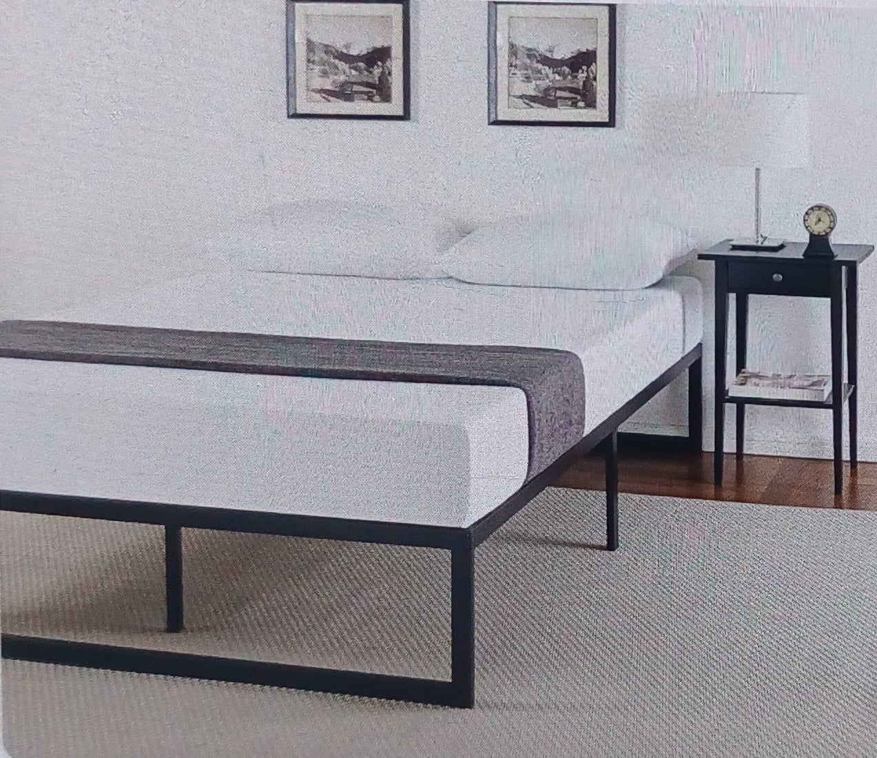 King Size Abel Metal Bed Frame