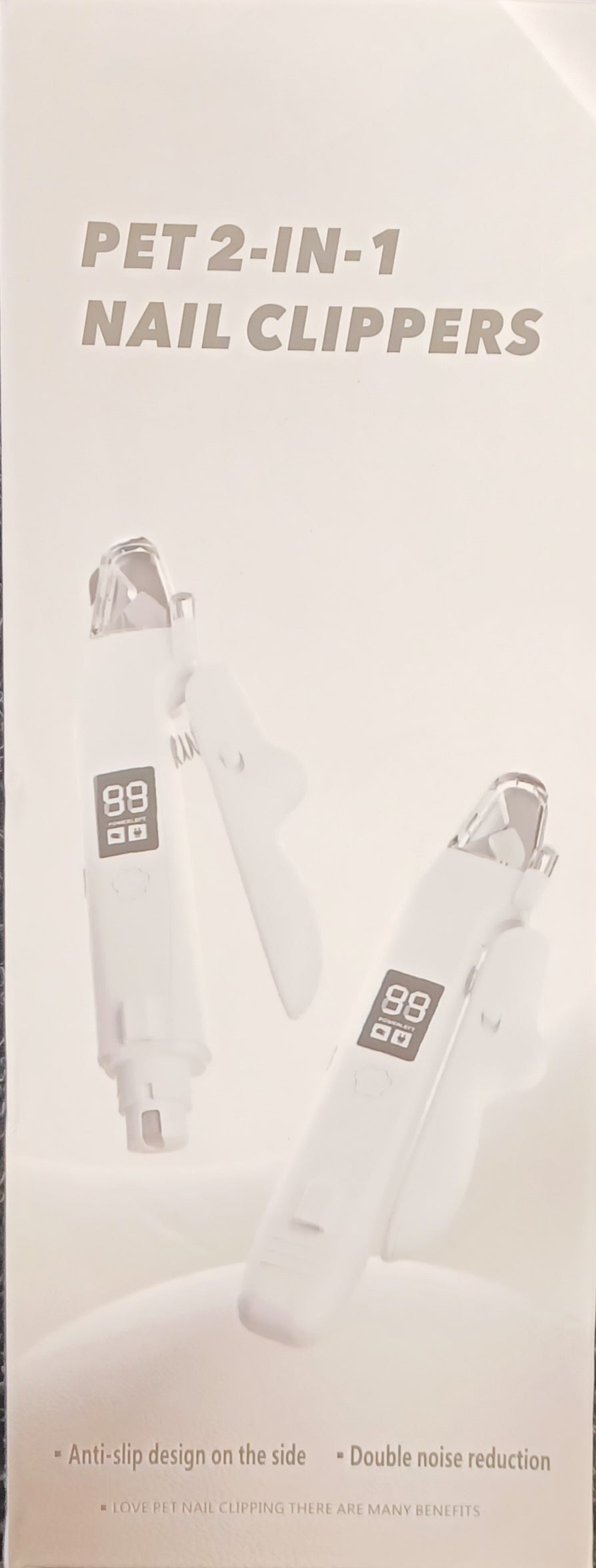 Pet 2-in-1 Nail Clippers