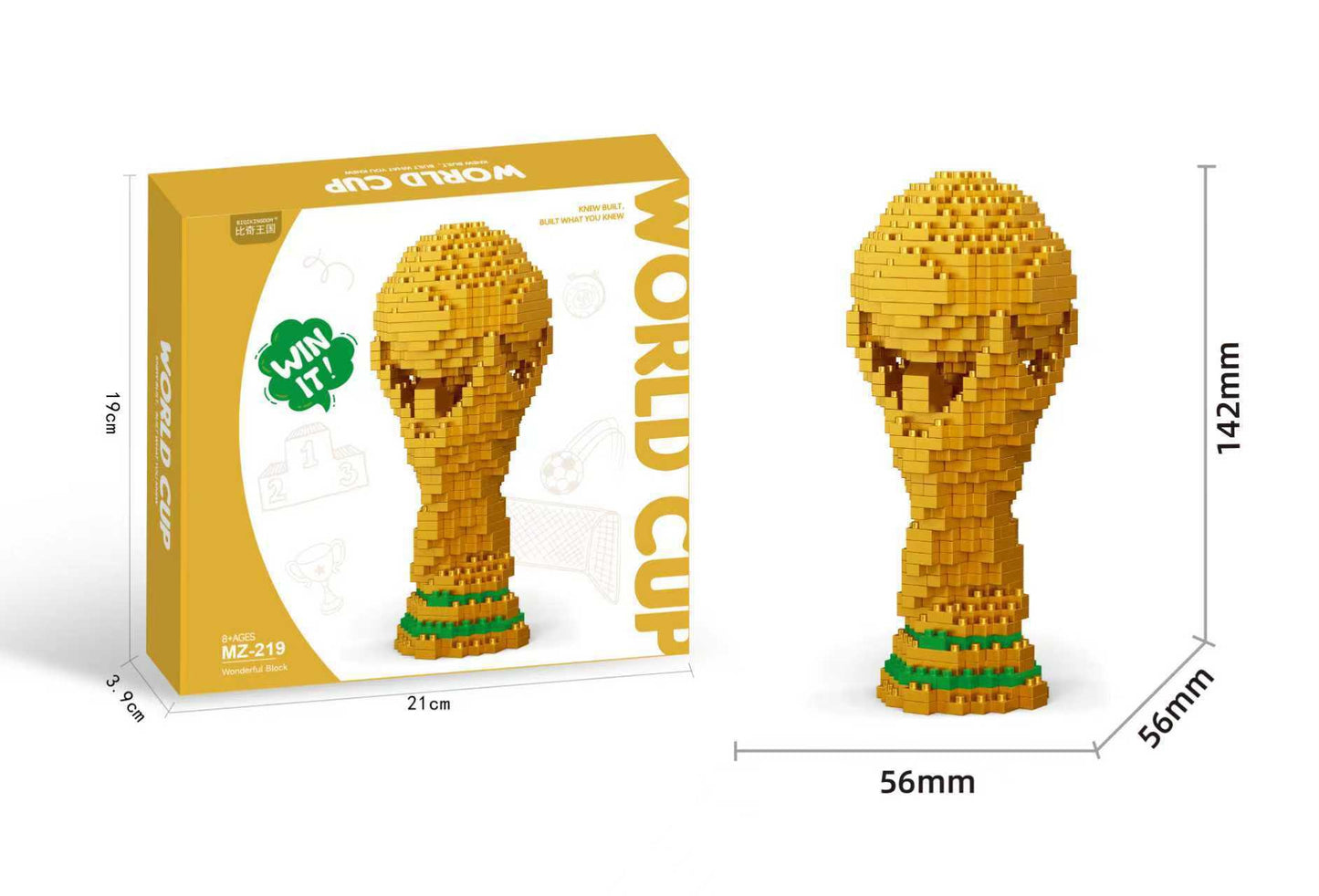 World Cup Mini Brick Building Kit