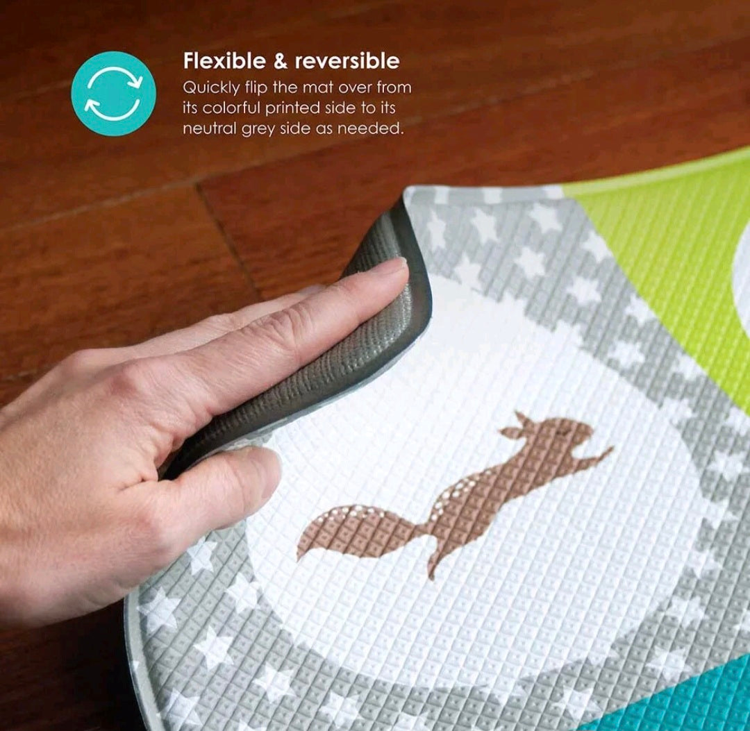 Children's BBluv Reversible Play Mat Hypoallergenic 2 designs