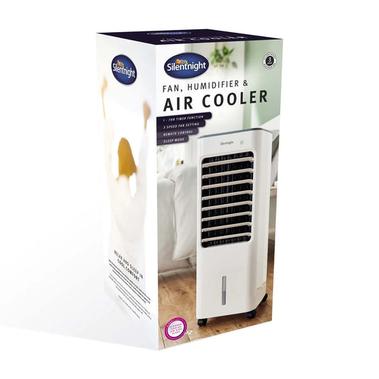 Silentnight 3 In 1 Fan, Air Cooler & Humidifier, 5L - White