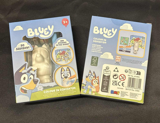 Bluey Colour Your Own Squish'em