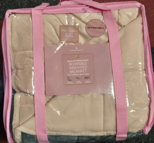 Reversible Weighted Blanket 6.8kg 150x200cm