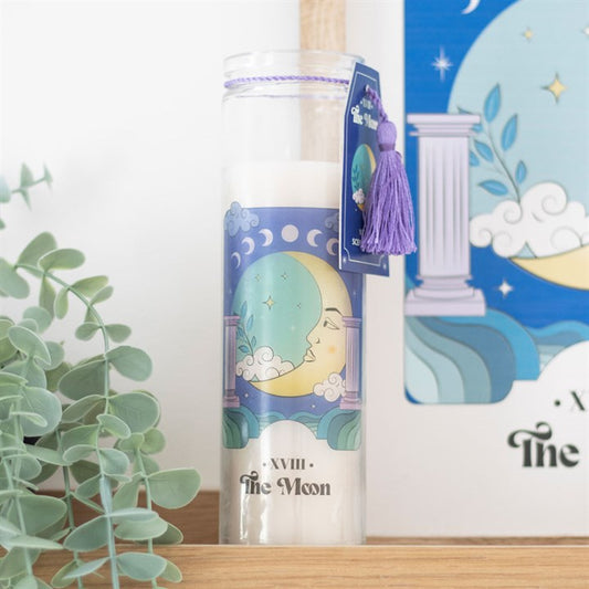 The Moon Violet Scent Fragranced Tube Candle