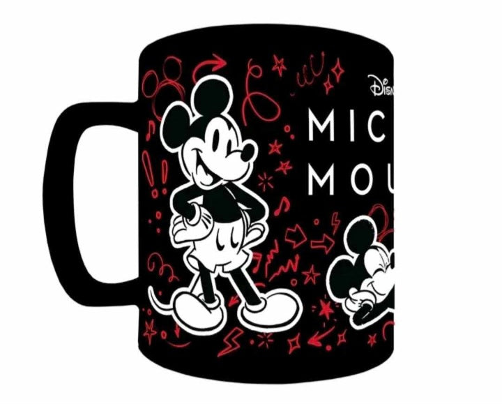 Micky Mouse Fuzzy Mug With Removable Cosy Covering