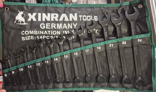 14 Piece Combination Wrench Spanner Set
