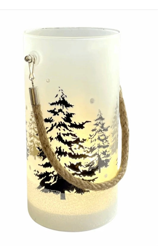 Forest LED Light Up Lantern
