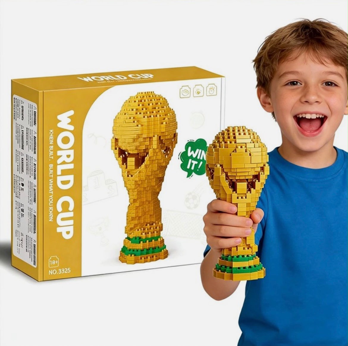 World Cup Mini Brick Building Kit