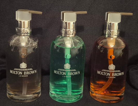 Molton Brown Fine Liquid Hand Wash 3 Scents (glass bottle)
