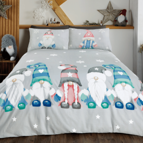 Gonk Family Christmas Duvet Set Double or King