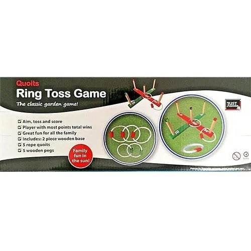 Wooden Ring Toss Game