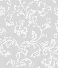 Fine Decor Bamburgh Scroll Grey